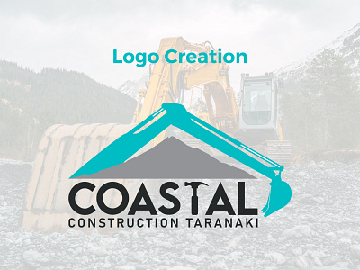 Coastal Construction Taranaki Logo Design branding design graphic design icon logo typography vector
