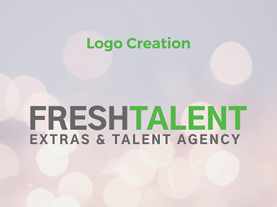 FreshTalent Logo Design branding design graphic design icon logo typography vector