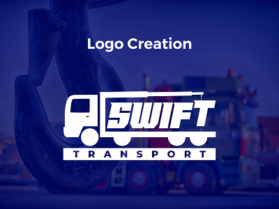 Swift Transport Logo Design branding design graphic design icon logo typography vector