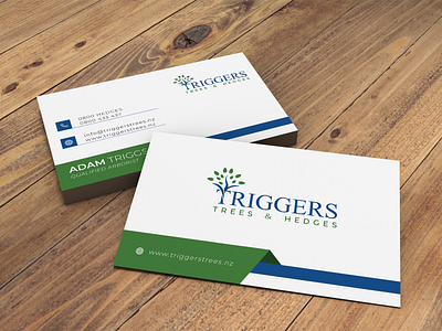 Triggers Business Card Design branding design graphic design icon logo typography vector