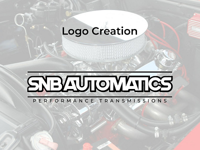 SNB Automatics Logo Design branding design graphic design icon logo typography vector