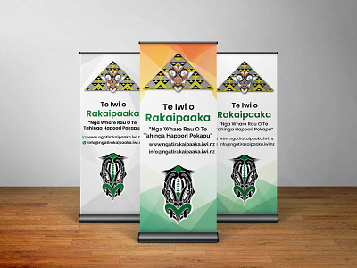 Te Iwi O Rakaipaaka Signage Design