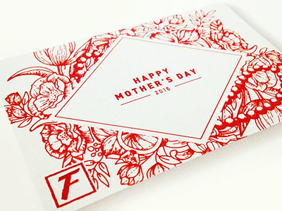 Flemings Prime Steakhouse | Mothers Day Gift Card branding card flemings gift steak typography
