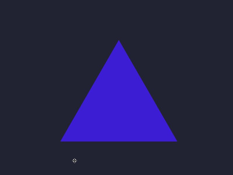 Triangle Ninja ninja paper.js polygon split triangle