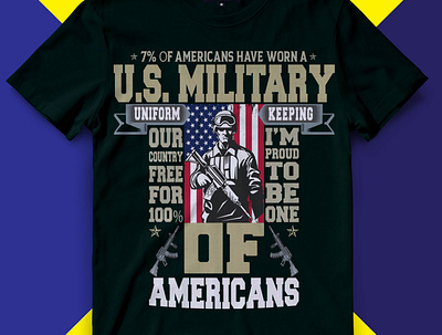 U.S. Military design art illustration tshirt design tshirts tshirtslovers typography tshrits us tshirt user interface veteran tshirts