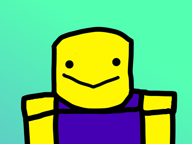 Roblox Noob by Kangpeci on Dribbble