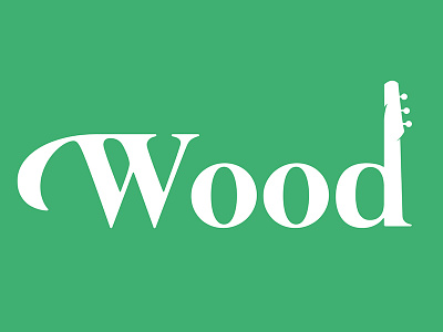 Spirit Wood Logo acoustic brand branding guitar logo music