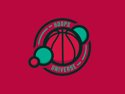 Hoops Universe athletic basketball hoops space sports universe