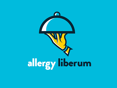 Allergy Liberum allergy icon illustration logo logo design