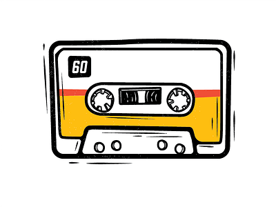 Casette Tape cassette illustration tape