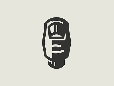Thumb Knuckle icon illustration thumb