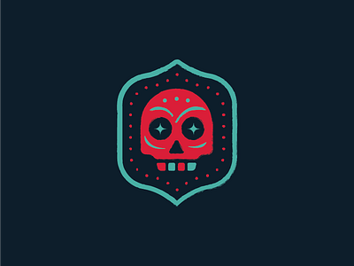 Sugar Skull Icon branding icon illustration logo sugar skull