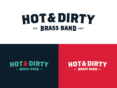 H&DBB Final Type band brass dirty hot logo milwaukee modern sugar skull