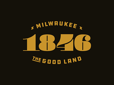 1846 | Milwaukee 1846 milwaukee patch typography