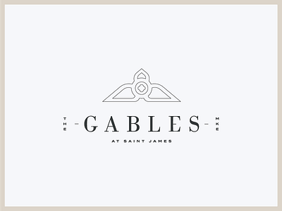 The Gables branding gables icon james logo milwaukee saint the venue wedding