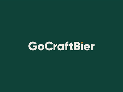 GoCraftBier Wordmark beer bier craft go wordmark