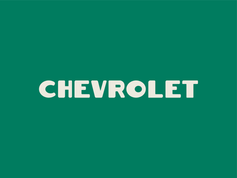 Chevrolet by Josh VandenAvond on Dribbble