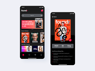Foundr - eBook Stotre mobile app