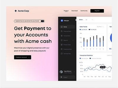 Acme corp. : A product landing page