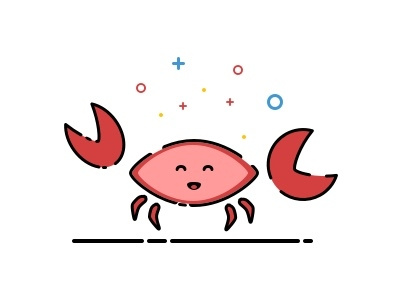 Crab crab illustration vector