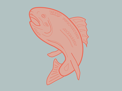 Fish fish illustration