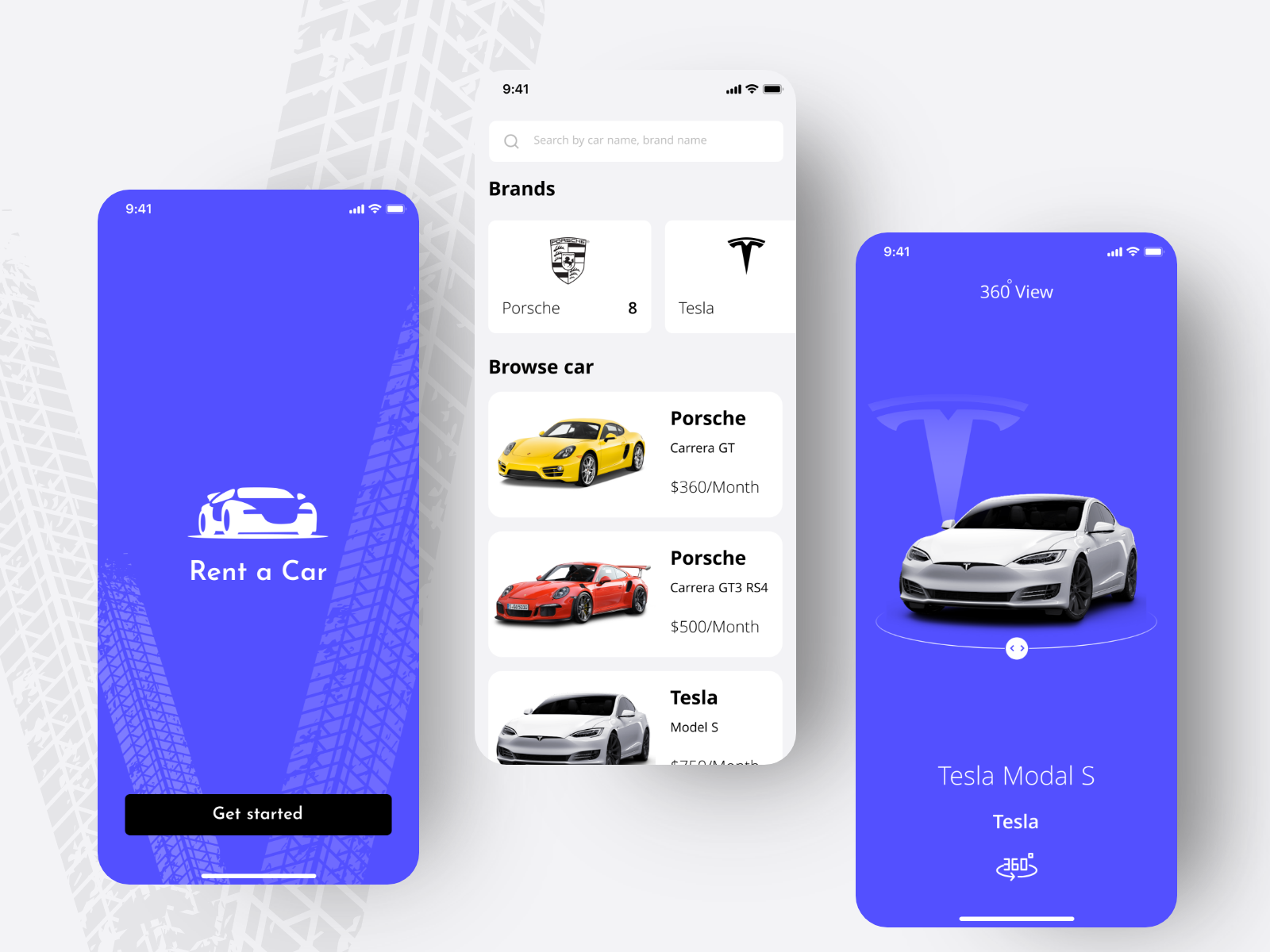 Car Rent app Concept by Digipank on Dribbble