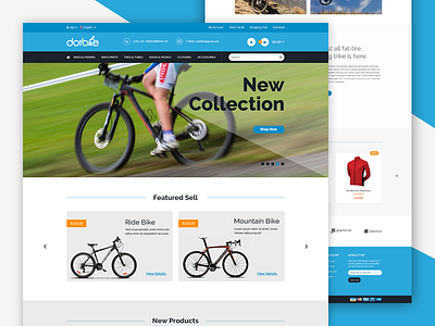 DotBike - Bicycle E-commerce Template