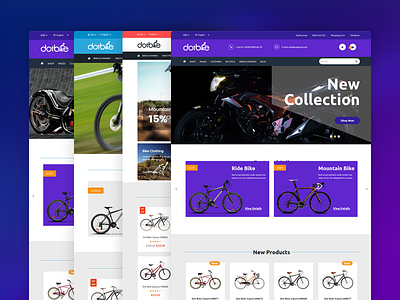 DotBike – Bicycle E-Commerce Template