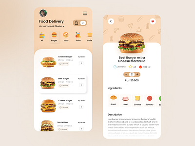Mobile Food food food app mobile mobile app mobile app design mobile design mobile ui