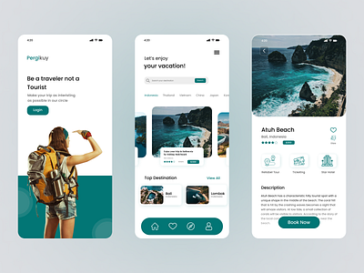 Mobile app travel pergikuy