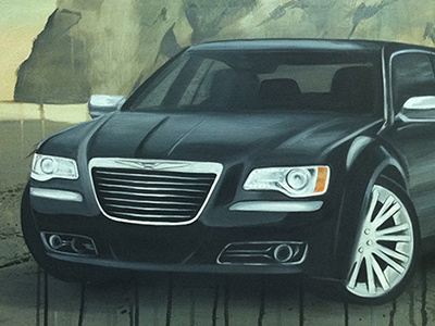 Chrysler 300C Painting