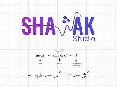 Shawak Studio Logo brand brand identity branding branding design design identity identity branding illustration logo logo design logodesign logotype