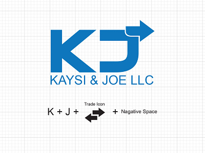 K J logo brand brand identity branding branding design design identity branding logo logo design logodesign logos logotype