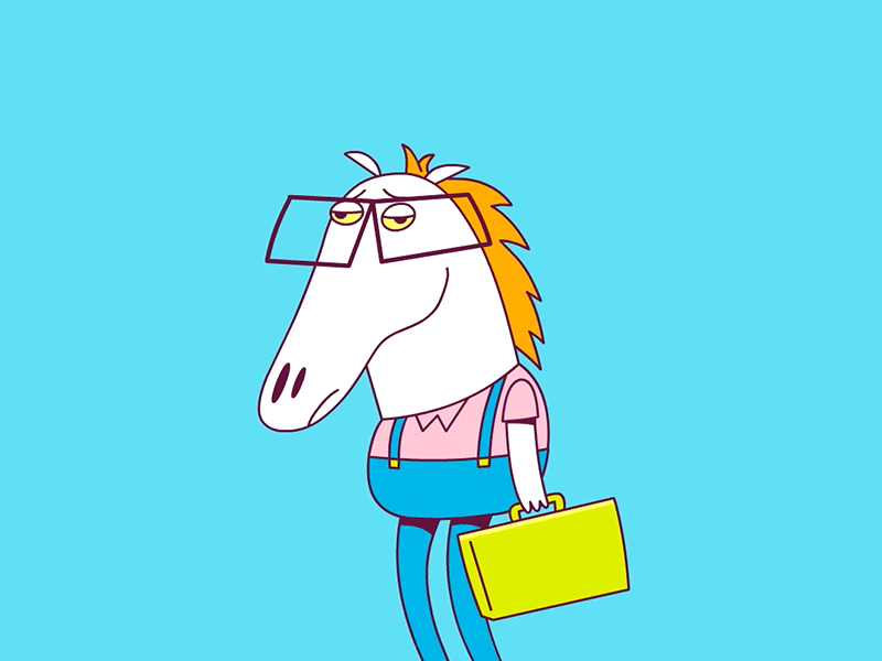 The White Horse animation characterdesign design
