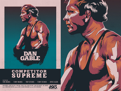 Competitor Supreme competitor supreme dan gable movie poster portrait vector portrait