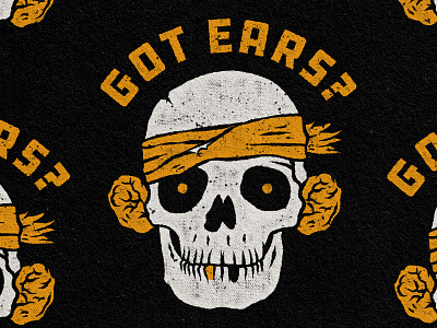 Got Ears? cauliflower ear ears grappling skull wrestling