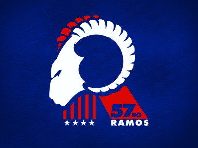 Tony Ramos Logo athlete logo olympic ram ramos wrestling