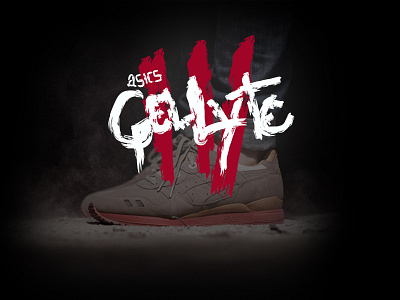 Asics Gel Lyte III asics lettering shoe type