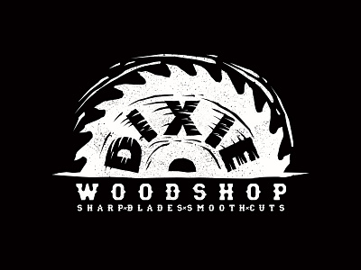 Dixie Woodshop blade dixie logo saw woodshop