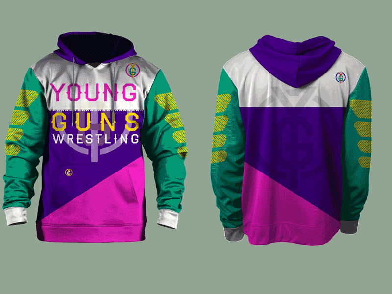 Young Guns WC Tops clothing design sublimation sweatshirt