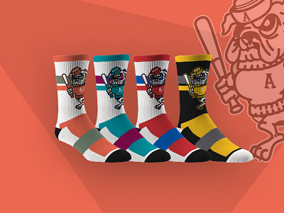 Ewgene Enforcer Sock mascot sock