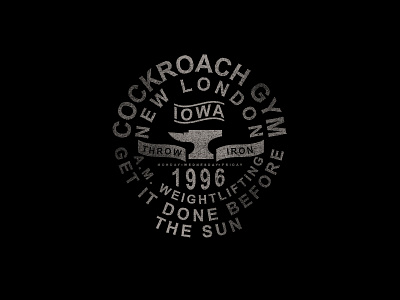 Cockroach Gym anvil badge gym