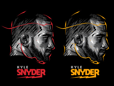 Kyle Snyder Illustration kyle snyder portrait wrestling