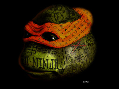Bad Mikey mikey ninja turtle tattoos