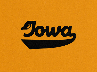 Vintage Iowa Type hawkeyes iowa