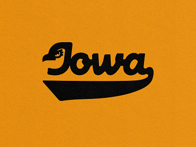 Vintage Iowa Type