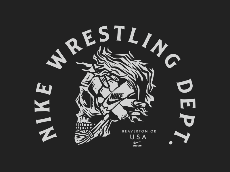 nike wrestling logo