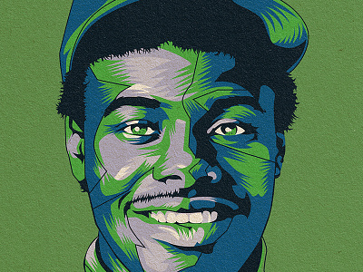 Fig. 1 " The Kid" baseball ken griffey mariners portrait seattle