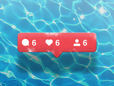 Influencer 666 evil instagram pool water