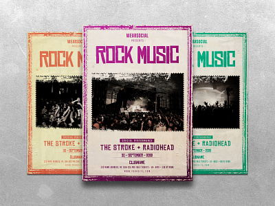 Rock Music Flyer